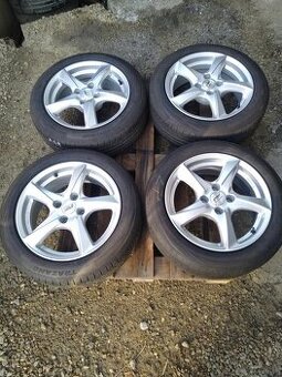 4 x 108 R 16 + nové letné pneu 195/55 16.