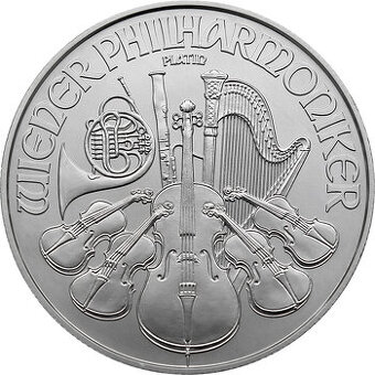 Platinová investičná minca Wiener Philharmoniker 1 Oz