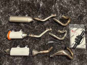 Ktm exc výfuky/ zvody, 250-500, sxf 450