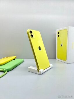 iPhone 11 YELLOW 100% NOVÁ BATÉRIA