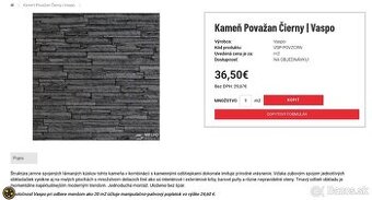 Obkladový kamen Považan