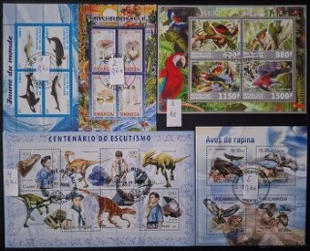 Postove znamky Mix 17 (95poloziek)