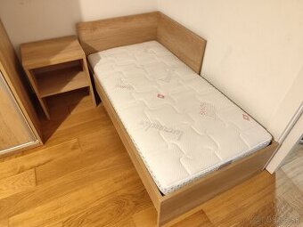 Detská posteľ 70x140 + nočný stolík