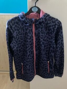 Dievčenská fleecová bundička na 8 - 10 rokov