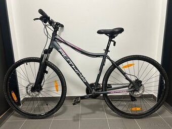KROS BICYKEL AUTHOR HORIZON ASL 2023-24 MATNÁ ŠEDÁ