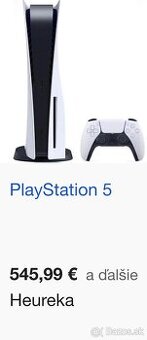 Playstation 5 s mechanikou bez krabice