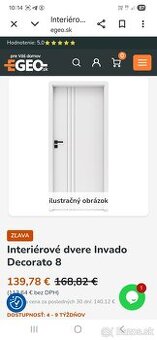 Interierove dvere biele 70