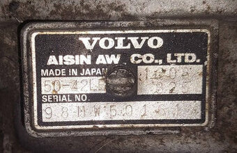 Automaticka prevodovka Volvo Aisin Warner AW 50 42