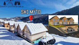 Tri chalety v lyžiarskom stredisku Nízke Tatry