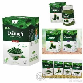 Zeleny jacmen/chlorella