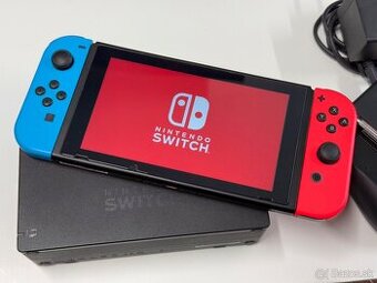 Nintendo switch LCD 32gb - Dobrý stav - komplet balenie