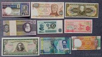 Bankovky svet UNC 5