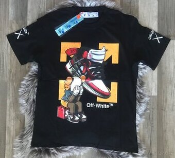 Tričko offwhite L