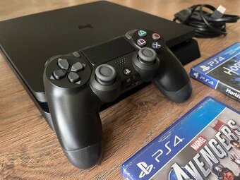 PS4 Slim + hry