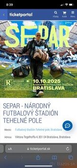Separ- Tehelné pole 10.10.2025