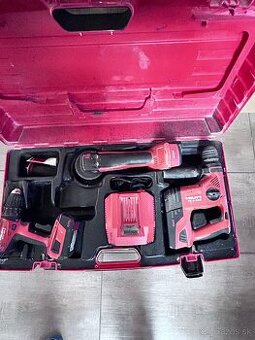 Hilti -sada akumulátoroveho ručneho náradia