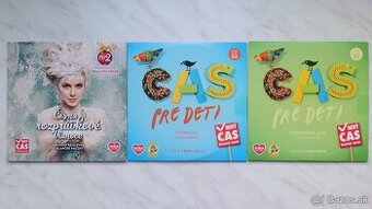 3 CD piesní Čas pre deti