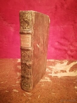 Stará vzácna kniha Viedeň  1760