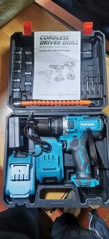 vŕtačka a skrutkovač 28-dielna, 1500 ot./min., 2 batérie 48 - 1