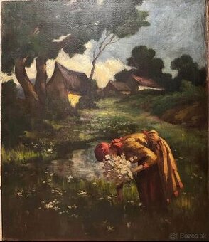 János Thorma obraz olejomalba