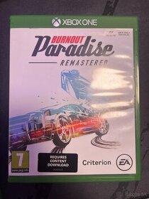 Xbox One Burnout Paradise Remastered 4K