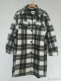Dlhá košeľová bunda/kabát Zn. H&M,  veľ. M - 1