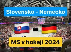 4x vstupenky Slovensko - Nemecko