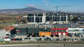 CREDA | prenájom komerčného priestoru 360 m2, Nitra