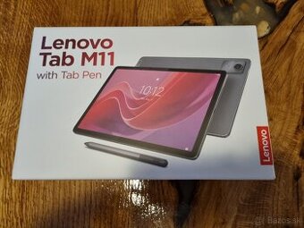 Predám tablet lenovo Tab M11 with Tap Pen