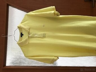 EMPORIO ARMANI žlté pánske tricko L/XL