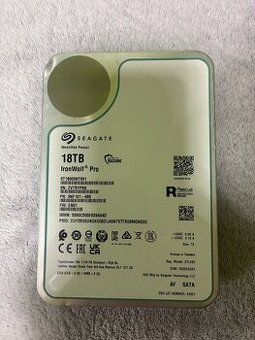 Seagate ironwolf pro 18tb hdd 7200rpm