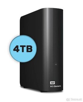 Externí disk - WD Elements Desktop 4TB