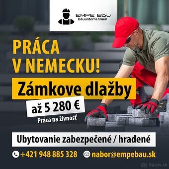 ZÁMKOVÉ DLÁŽBY - NEMECKO