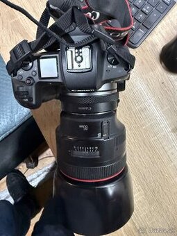 Canon EOS R + 85mm f1,2 - + adapter
