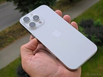 Apple iPhone 16 Pro Max 256GB White, ako nový,komplet,záruka