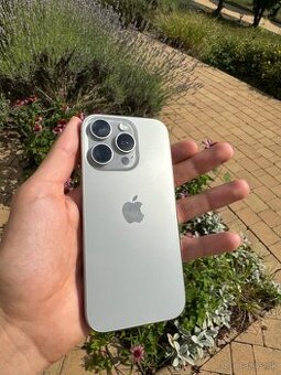 iPhone 16 PRO NATURAL TITANIUM ZÁRUKA DO 2026 - TOP