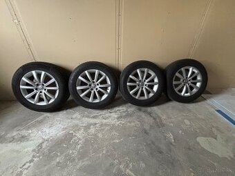 Zimná sada Tiguan 5x112 r17 pneu continental 215/65/17