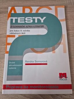 Testy zo slovenského jazyka a literatúry