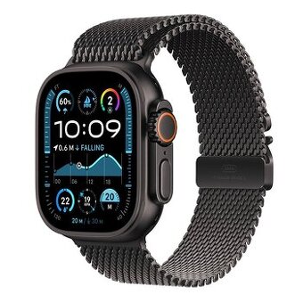 Apple Watch Ultra 2 GPS + Cellular 49mm Milanese Loop Black