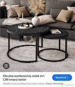 Konferenčný stolík 2v1