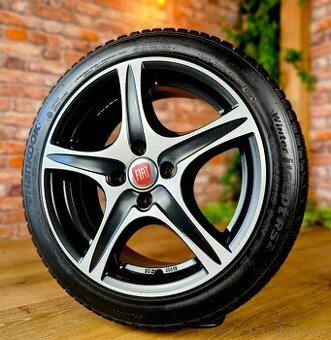 Alu R16 4x98 Fiat 500 Abarth, Alfa romeo + zimné 195/45 R16