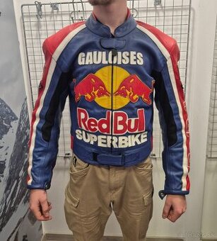Predám koženú moto bundu Red Bull veľ. M