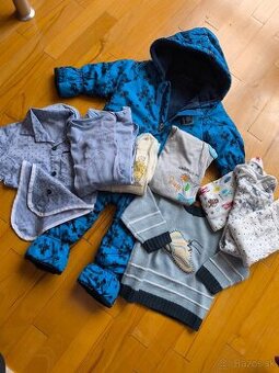 Balík oblečenia 68-80 pre chlapčeka