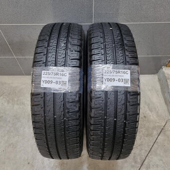 Letné dodávkové pneumatiky 225/75 R16C MICHELIN
