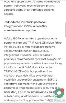 BRITAX RÖMER TRIFIX 2 - i size