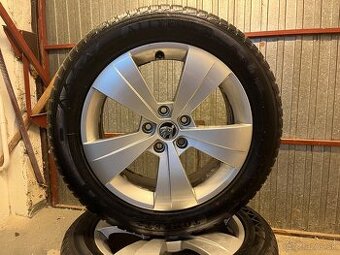 Škoda TRITON elektróny 17 + zimne 215/55 R17 / SUPERB
