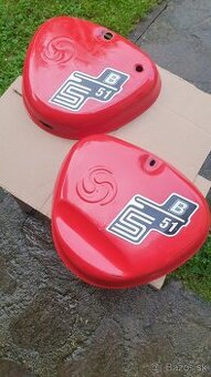 Simson Enduro S51 kastlíky červené