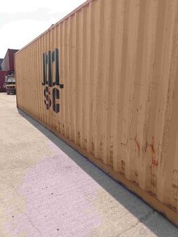 Lodný kontajner 40HC v cene doprava VYKLÁDKOU