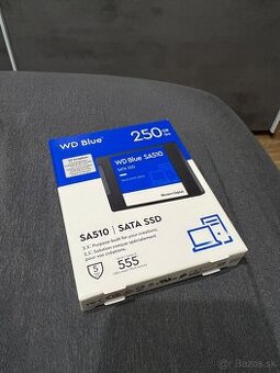 Predám nové, nerozbalené SSD WD Blue SA510 250GB