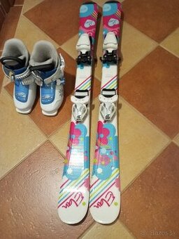 Detské lyže a lyžiarky